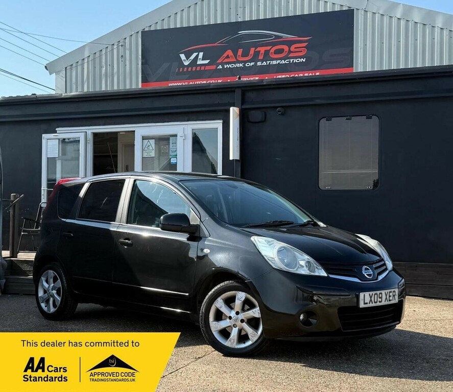 Nissan Note 1.6 16V Tekna Euro 4 Black