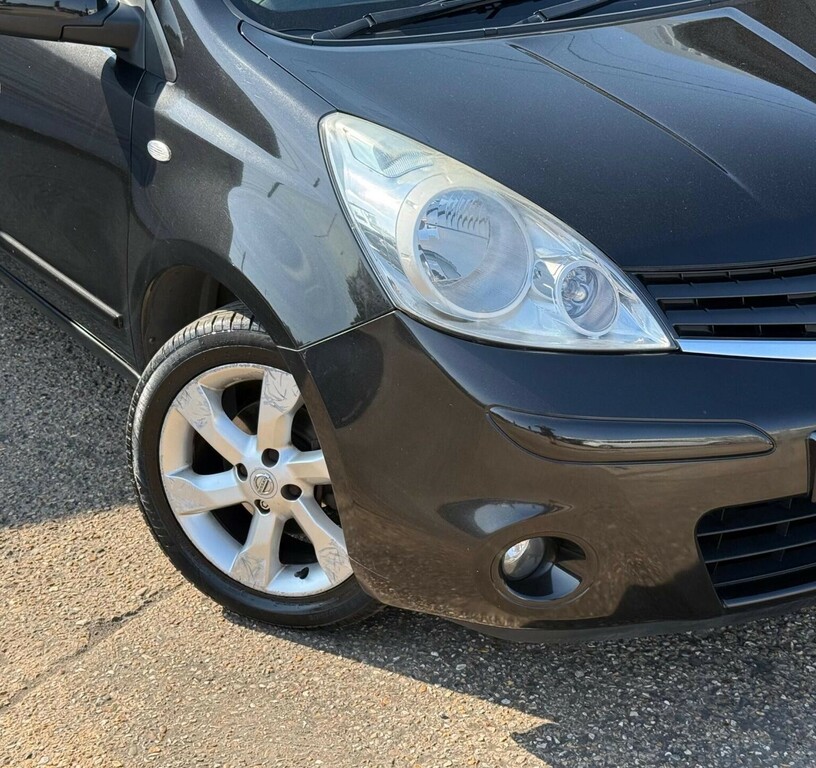 Nissan Note 1.6 16V Tekna Euro 4 Black #6