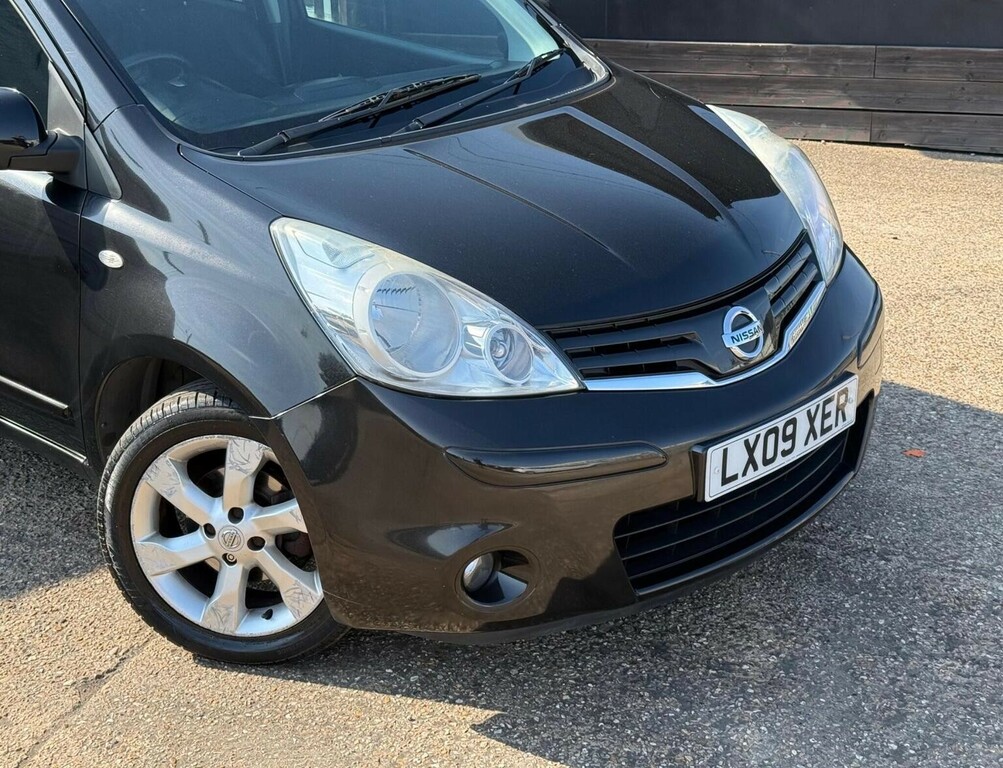 Nissan Note 1.6 16V Tekna Euro 4 Black #5