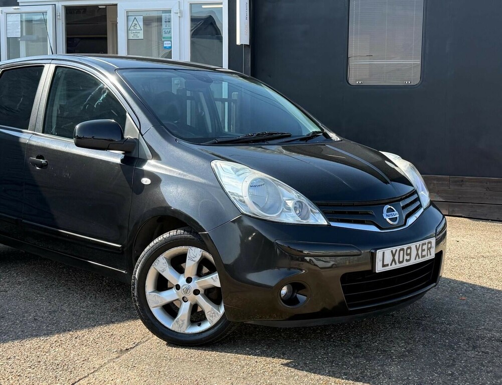 Nissan Note 1.6 16V Tekna Euro 4 Black #4