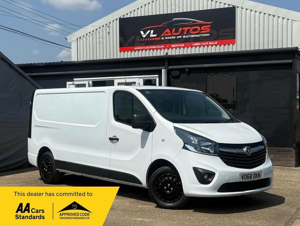 Vauxhall Vivaro 1.6 Cdti 2900 Sportive L2 H1 Euro 6 White