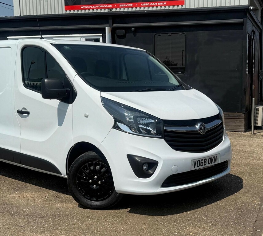 Vauxhall Vivaro 1.6 Cdti 2900 Sportive L2 H1 Euro 6 White #3