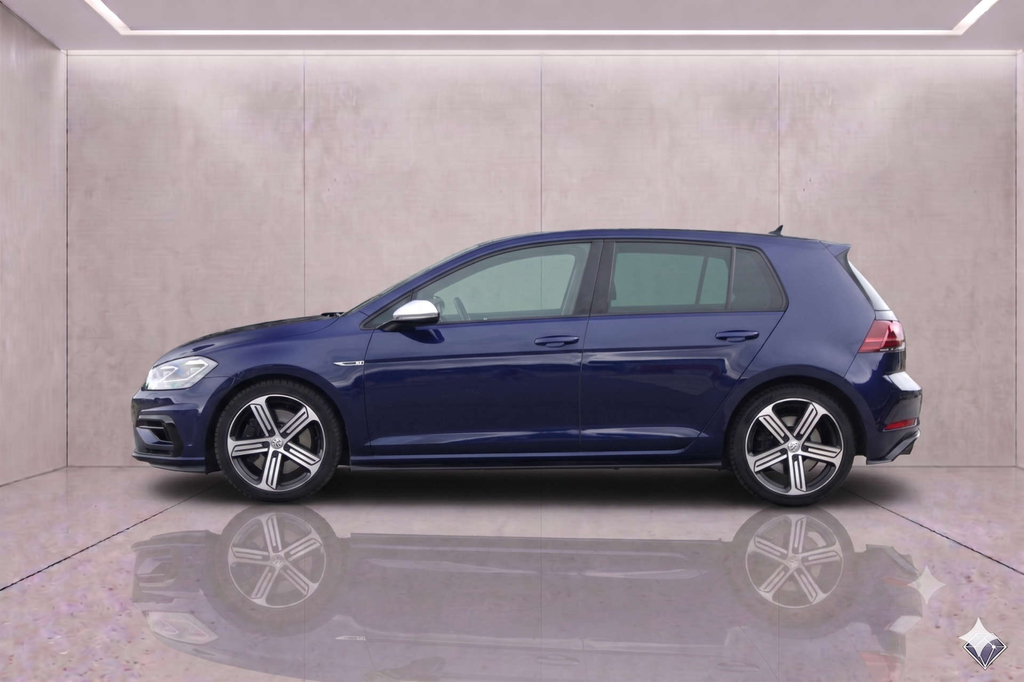 Volkswagen Golf R Tsi 4Motion 4Wd VN19OYJ Blue #4