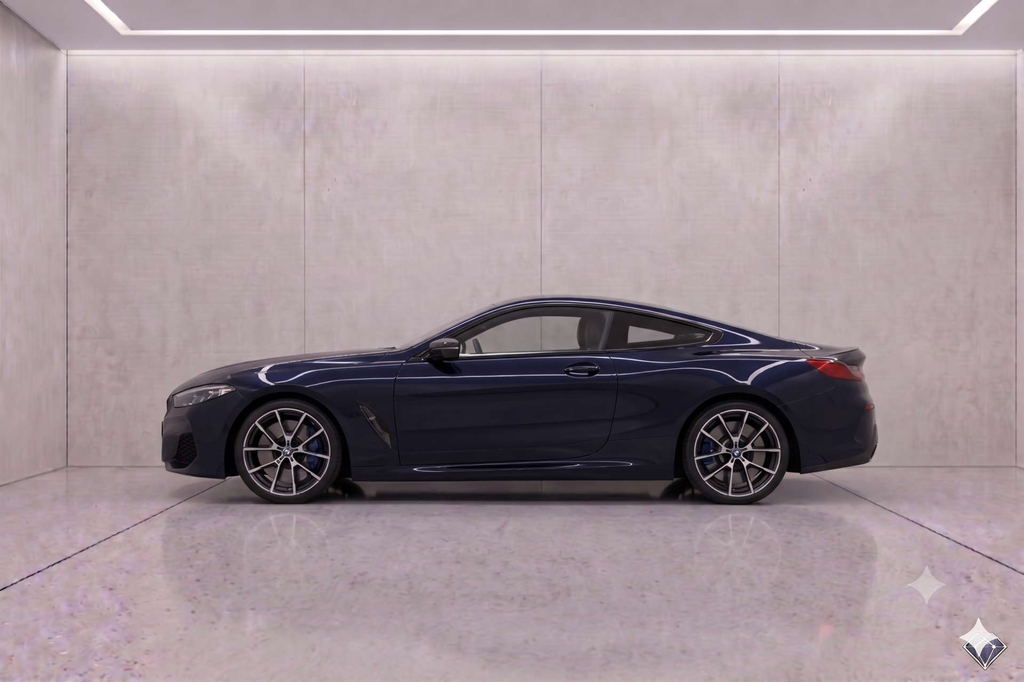 BMW 8 Series Xdrive 4Wd Black #4