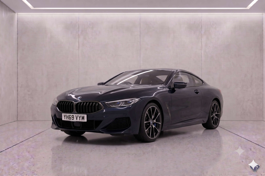 BMW 8 Series Xdrive 4Wd Black #3