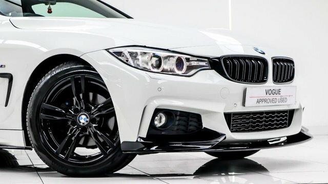 BMW 4 Series Gran Coupe 2.0 420D M Sport Coupe Euro 6 S White #4