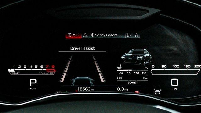 Audi RS6 Avant Rs 6 Avant Carbon Black 600 Ps Tiptronic Black #78