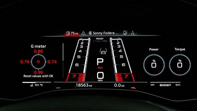 Audi RS6 Avant Rs 6 Avant Carbon Black 600 Ps Tiptronic Black #85