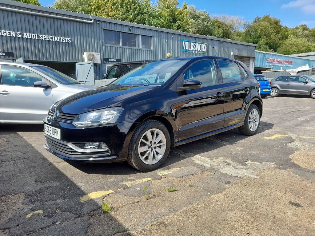 Volkswagen Polo 1.0 Bluemotion Tech Se Euro 6 Ss Black #3