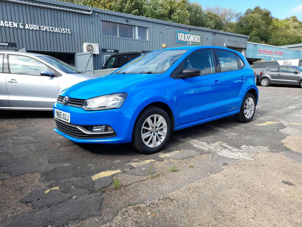 Volkswagen Polo 1.0 Bluemotion Tech Se Euro 6 Ss Blue #2
