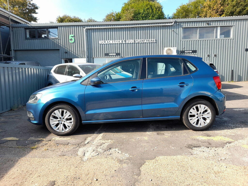 Volkswagen Polo 1.2 Tsi Bluemotion Tech Se Euro 6 Ss Blue #2