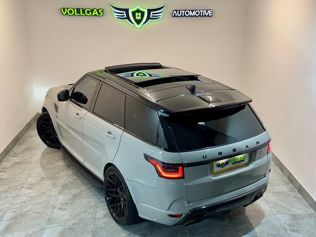 Land Rover Range Rover Sport 5.0 P575 V8 Svr 4Wd Euro 6 Ss White #4