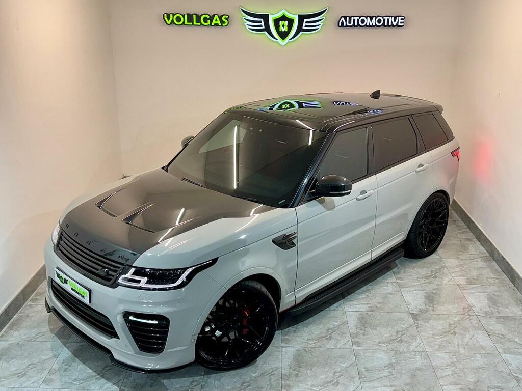 Land Rover Range Rover Sport 5.0 P575 V8 Svr 4Wd Euro 6 Ss White #3