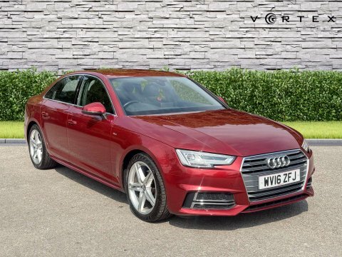 Audi A4 2.0 A4 S Red