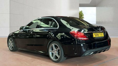 Mercedes-Benz C Class 2.1 C250 Bluetec Amg Line Saloon G-tron Silver #3