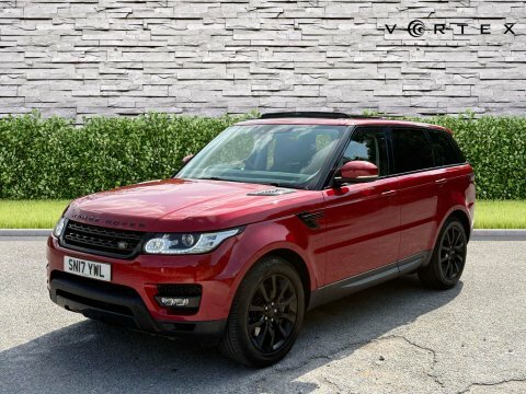 Land Rover Range Rover Sport 3.0 Range Rover SN17YWL Red #3
