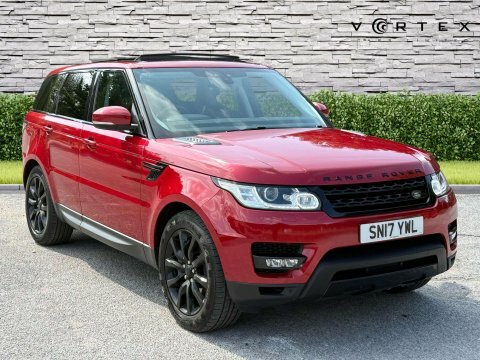 Land Rover Range Rover Sport 3.0 Range Rover SN17YWL Red