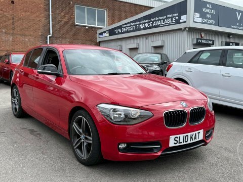 BMW 1 Series 1.6 118I Sport SL10KAT Red