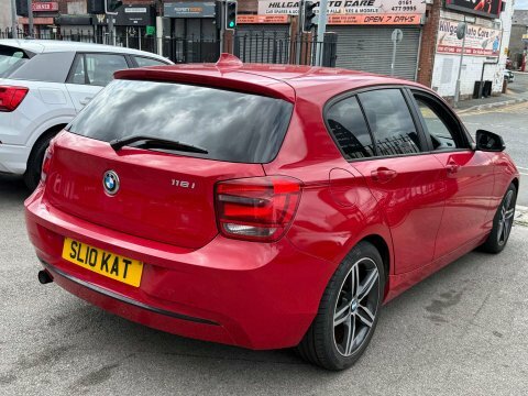 BMW 1 Series 1.6 118I Sport SL10KAT Red #4