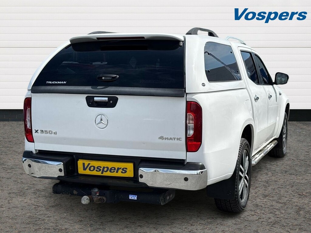Mercedes-Benz X Class 350D V6 4Matic Power Dcab Pickup 7G-tronic Plus White #3