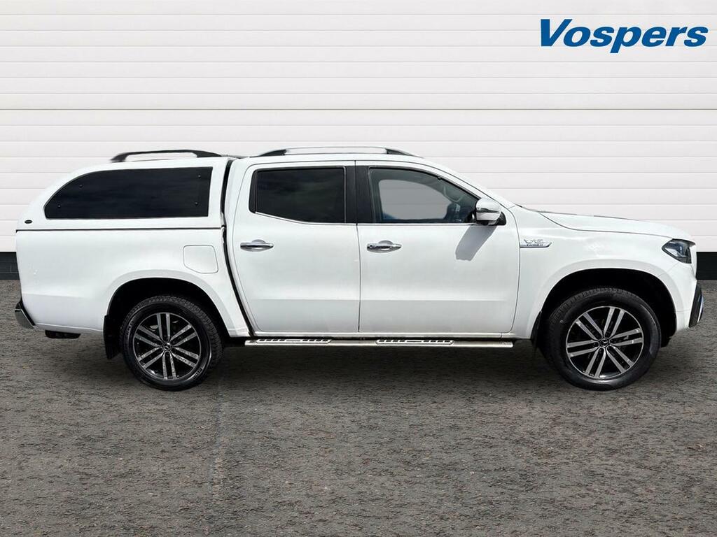Mercedes-Benz X Class 350D V6 4Matic Power Dcab Pickup 7G-tronic Plus White #2