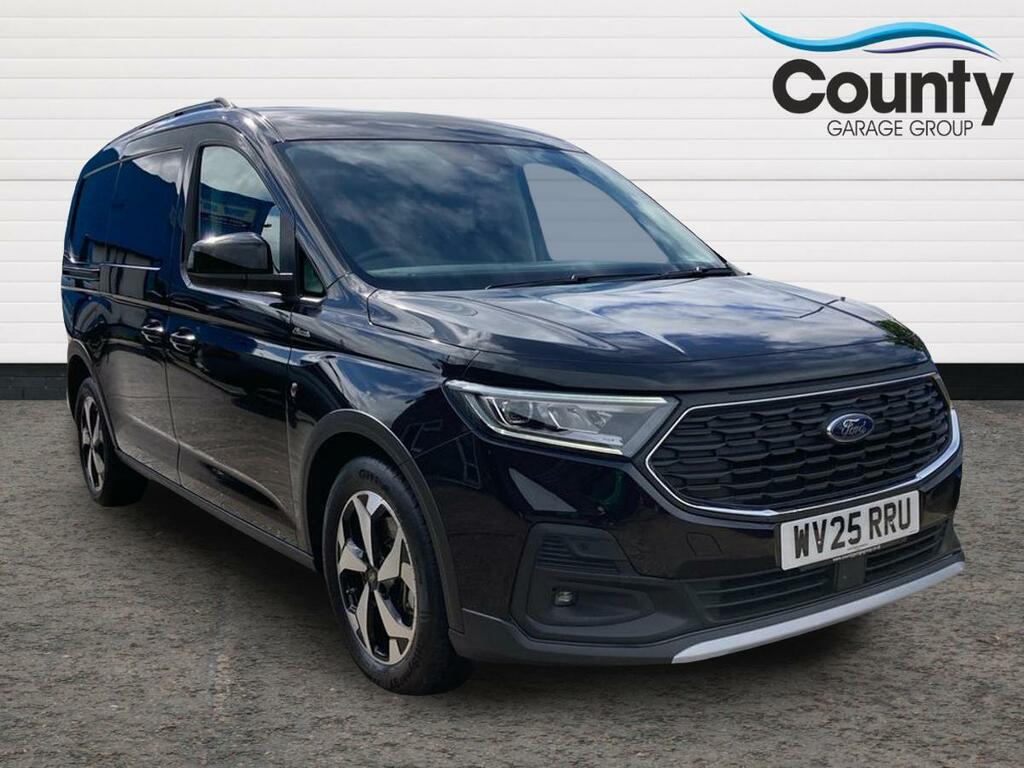 Ford Transit Connect 1.5 250 Ecoboost Active Flexcab Crew Van L2 E Black