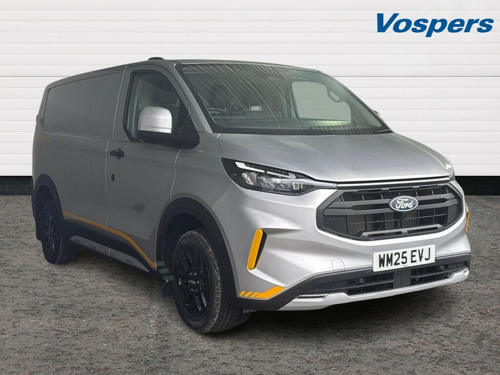 Ford Transit Custom 2.0 Ecoblue 136Ps H1 Van Trail Silver