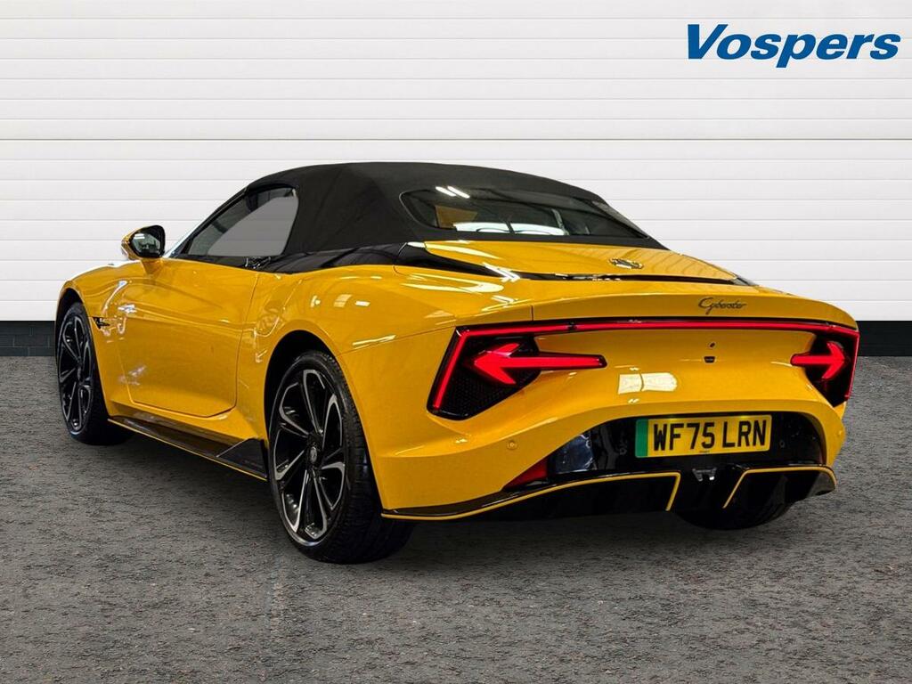 MG Cyberster 375Kw Gt Dual Motor 77 Kwh Awd Yellow #5