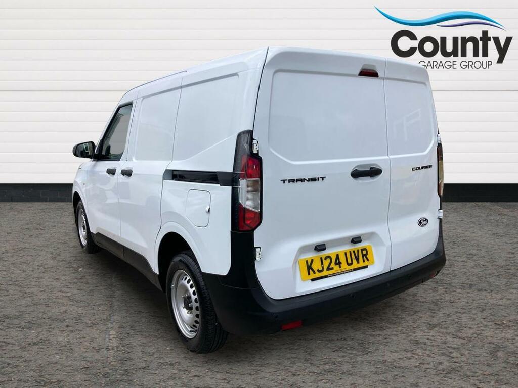 Ford Transit Courier 1.0 Ecoboost Leader Swb Euro 6 Ss KJ24UVR White #2