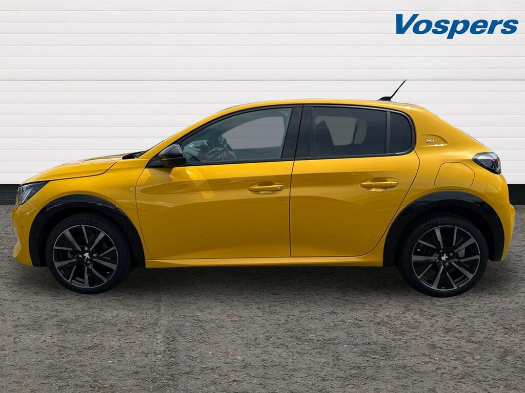 Peugeot 208 1.2 Puretech 130 Gt Eat8 PF23BNU Yellow #4