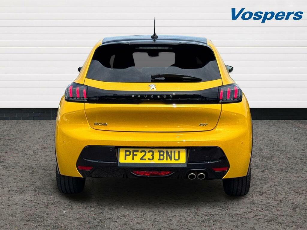 Peugeot 208 1.2 Puretech 130 Gt Eat8 PF23BNU Yellow #6