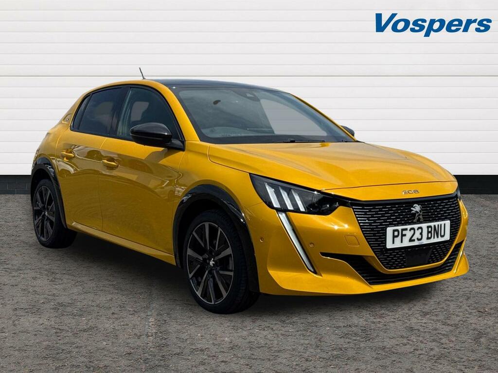 Peugeot 208 1.2 Puretech 130 Gt Eat8 Yellow