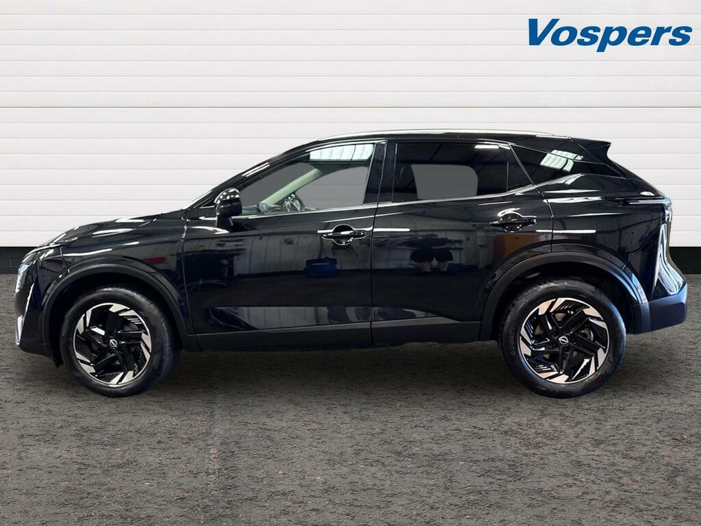 Nissan Qashqai 1.3 Dig-t Mh N-connecta Glass Roof DL74TFV Black #4
