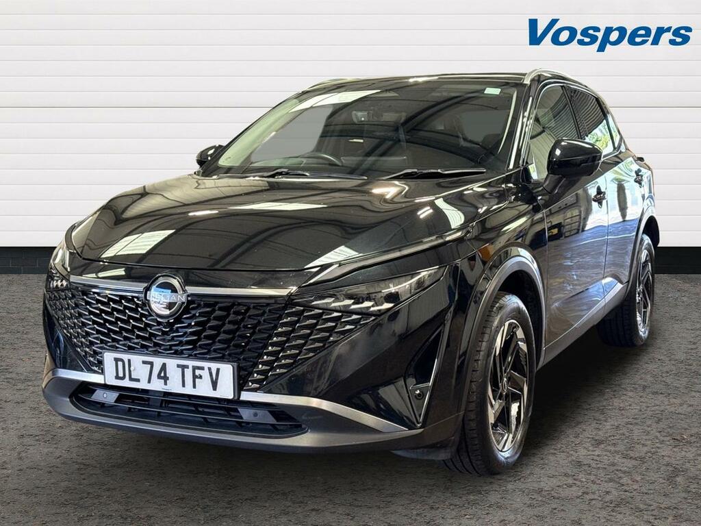 Nissan Qashqai 1.3 Dig-t Mh N-connecta Glass Roof DL74TFV Black #3