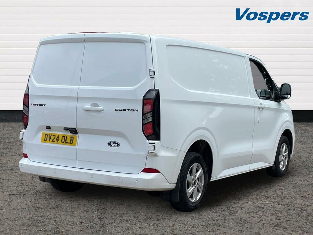 Ford Transit Custom 2.0 Ecoblue 136Ps H1 Van Limited DV24OLB White #3
