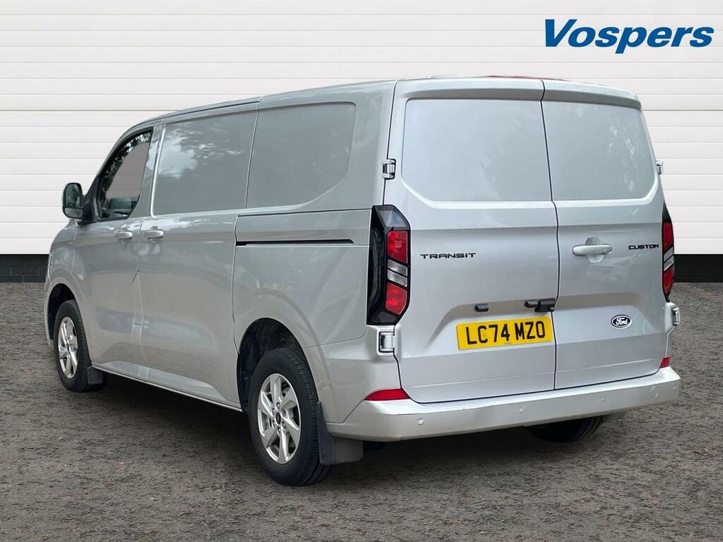 Ford Transit Custom 2.0 Ecoblue 150Ps H1 Van Limited LC74MZO Silver #5
