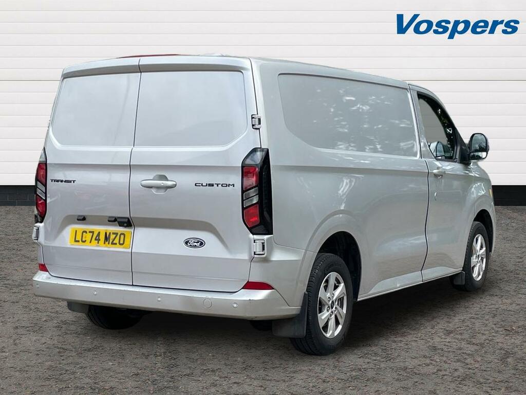 Ford Transit Custom 2.0 Ecoblue 150Ps H1 Van Limited LC74MZO Silver #3