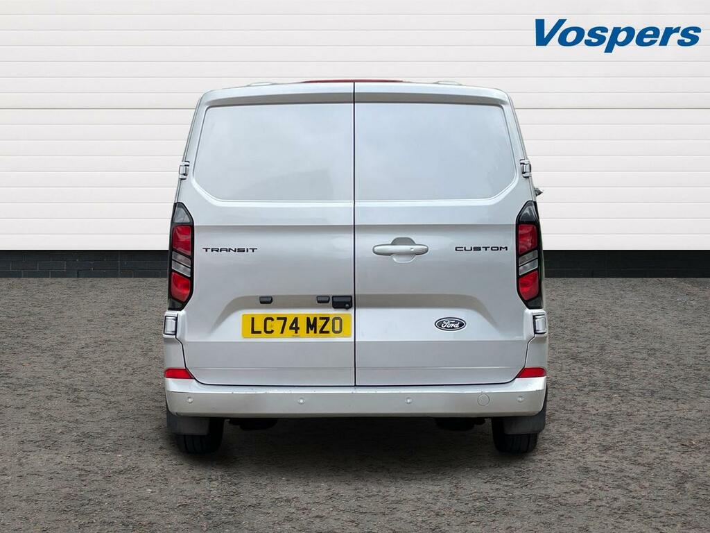 Ford Transit Custom 2.0 Ecoblue 150Ps H1 Van Limited LC74MZO Silver #4