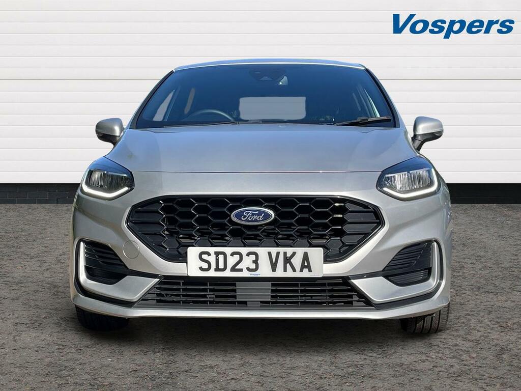Ford Fiesta 1.0 Ecoboost Hybrid Mhev 125 St-line SD23VKA Silver #2