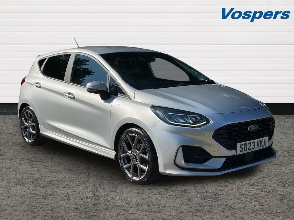 Ford Fiesta 1.0 Ecoboost Hybrid Mhev 125 St-line Silver