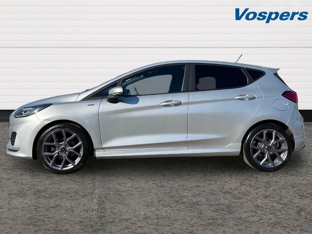 Ford Fiesta 1.0 Ecoboost Hybrid Mhev 125 St-line SD23VKA Silver #4
