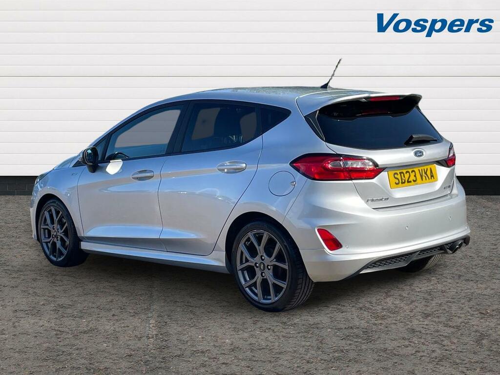 Ford Fiesta 1.0 Ecoboost Hybrid Mhev 125 St-line SD23VKA Silver #5