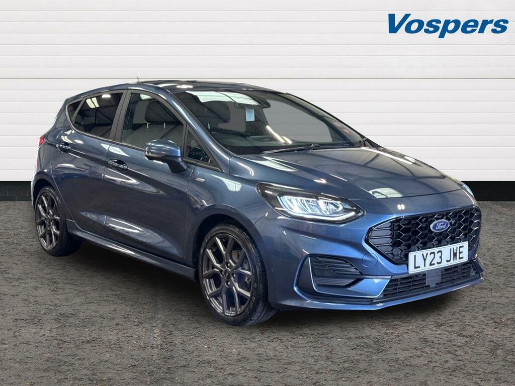 Ford Fiesta 1.0 Ecoboost St-line Blue