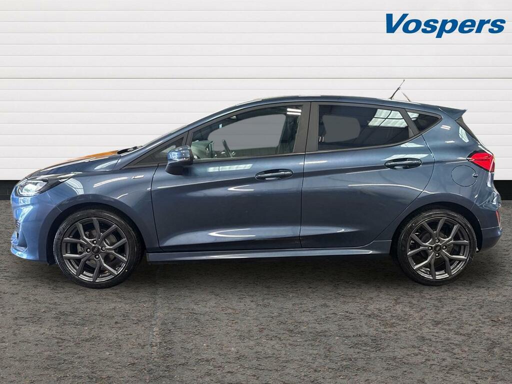 Ford Fiesta 1.0 Ecoboost St-line LY23JWE Blue #4