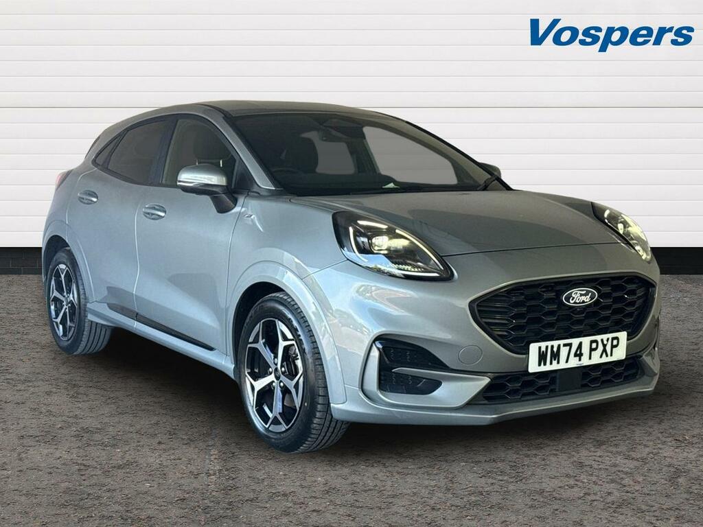 Ford Puma 1.0 Ecoboost Hybrid Mhev St-line Silver