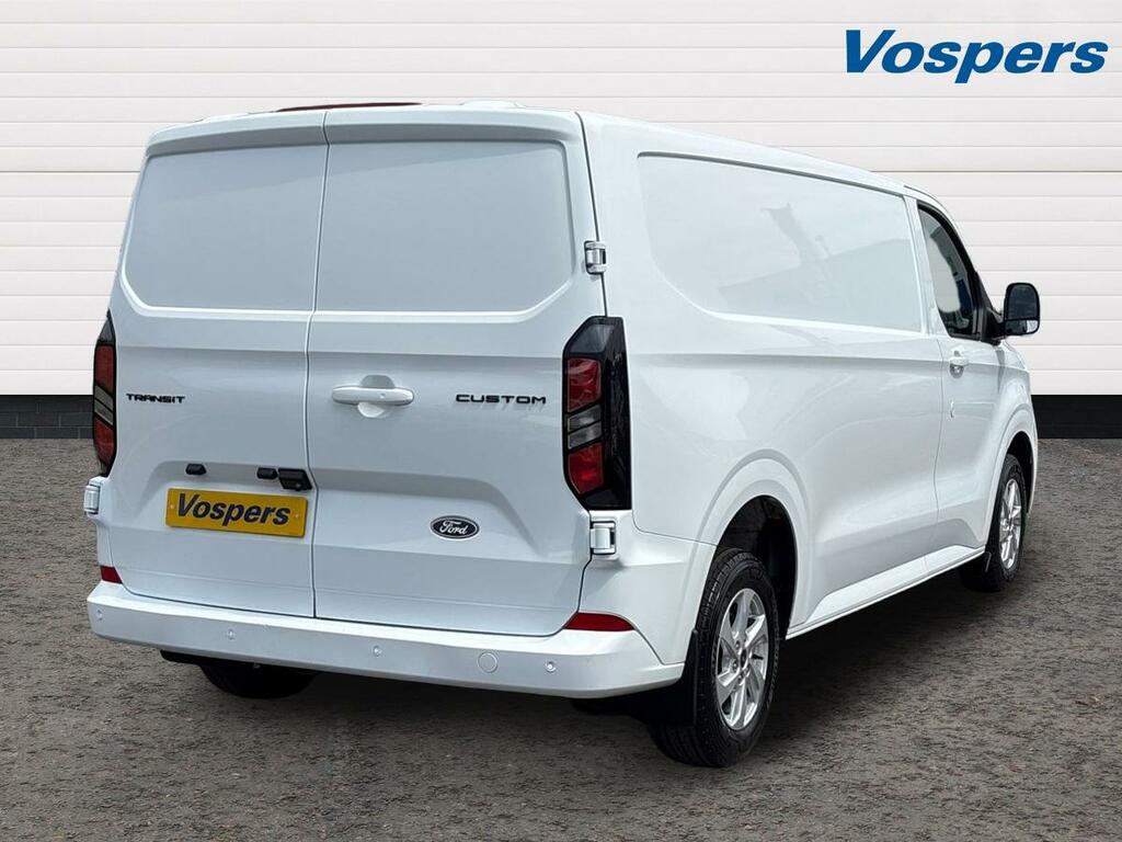 Ford Transit Custom 2.0 Ecoblue 136Ps H1 Van Limited FY25YFH White #3