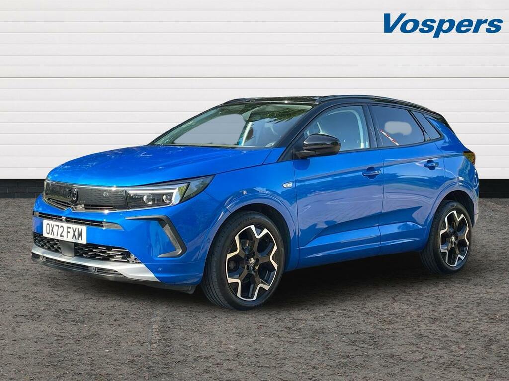 Vauxhall Grandland 1.2 Turbo Ultimate OX72FXM Blue #3