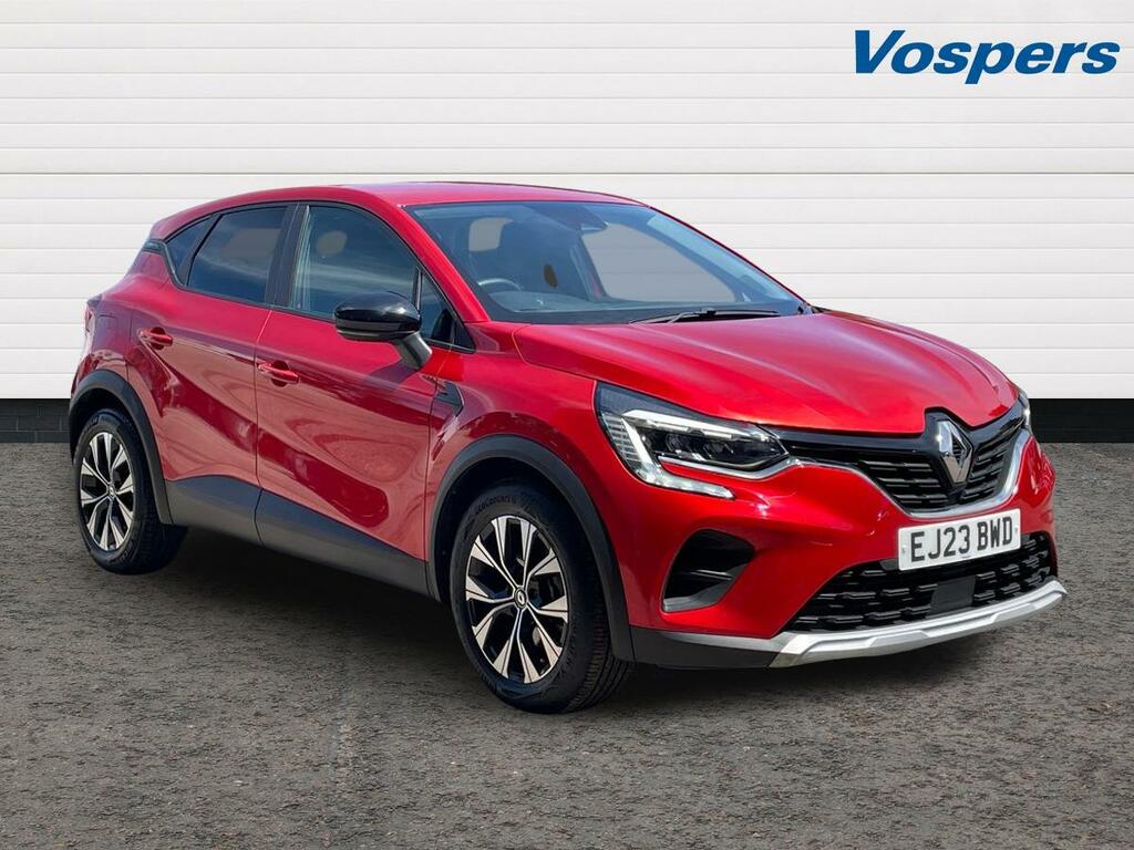 Renault Captur 1.6 E-tech Full Hybrid 145 Evolution EJ23BWD Red