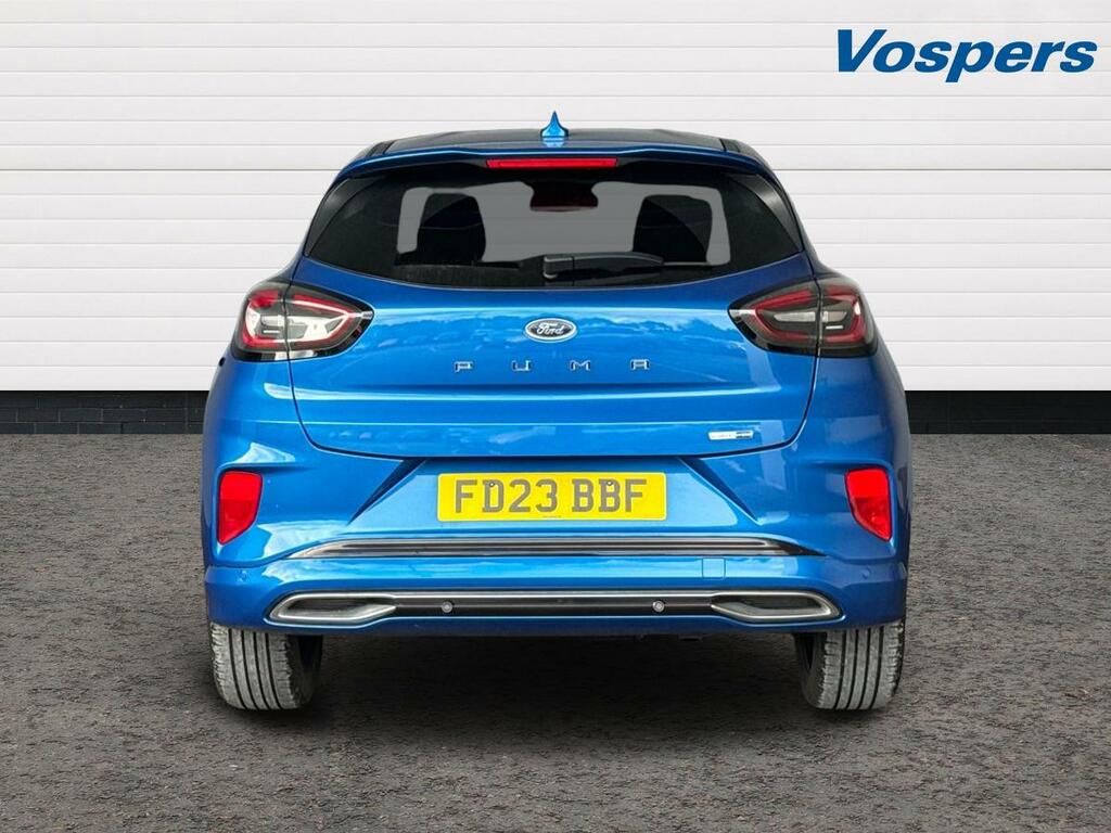 Ford Puma 1.0 Ecoboost Hybr Mhev 155 St-line Vignale Dct FD23BBF Blue #6
