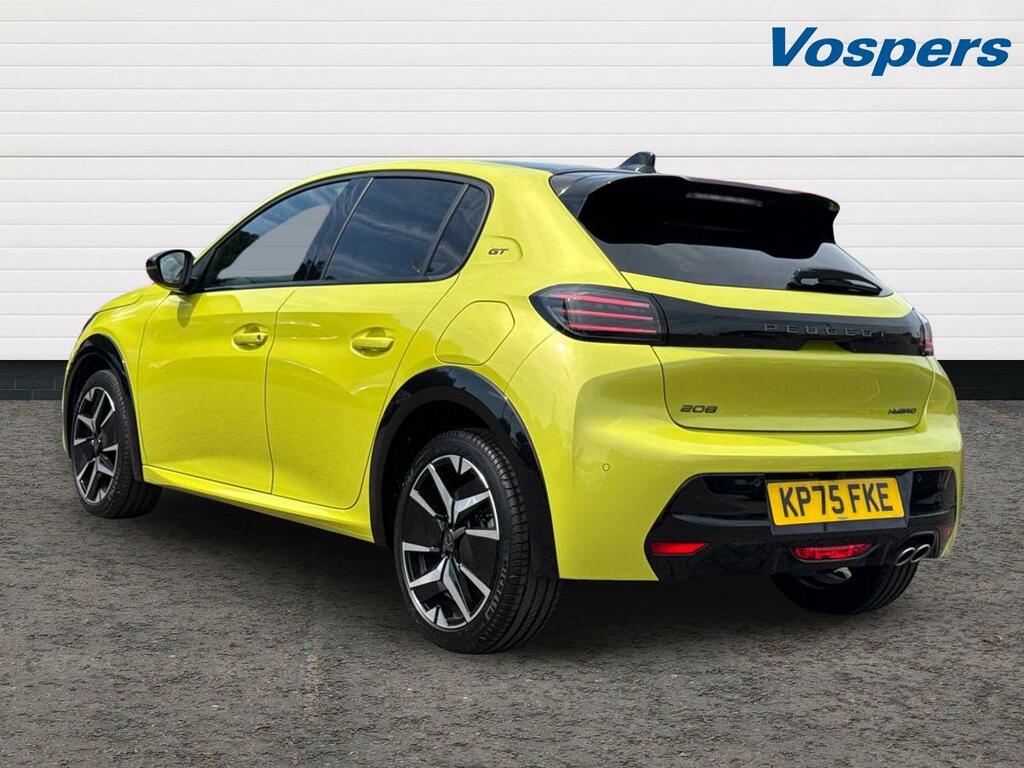 Peugeot 208 1.2 Hybrid 145 Gt E-dsc6 KP75FKE Yellow #5